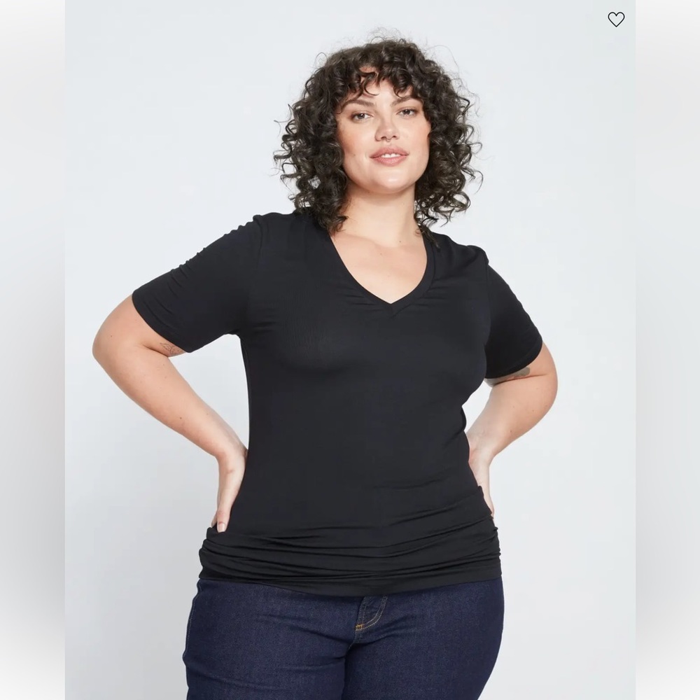 Universal Standard Vneck Foundation Top